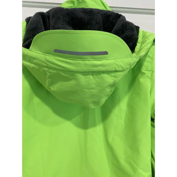 SUOKENI Women's Waterproof, reflectors green Ski Snowboarding women's Jacket (S) - Picture 4 of 10